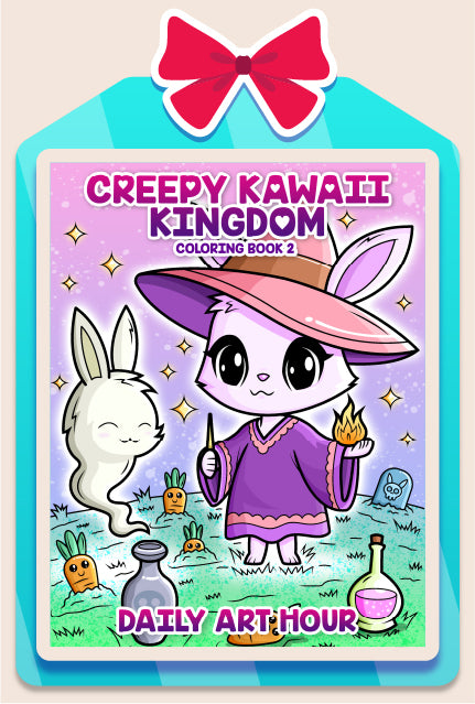 Creepy Kawaii Kingdom Coloring Book 2
